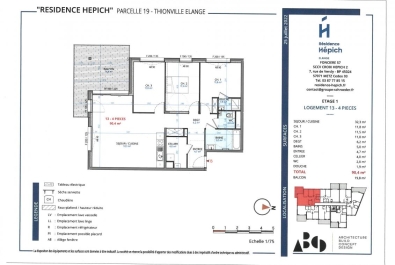 RESIDENCE HEPICH - T4 90 M² NEUF - Image #3