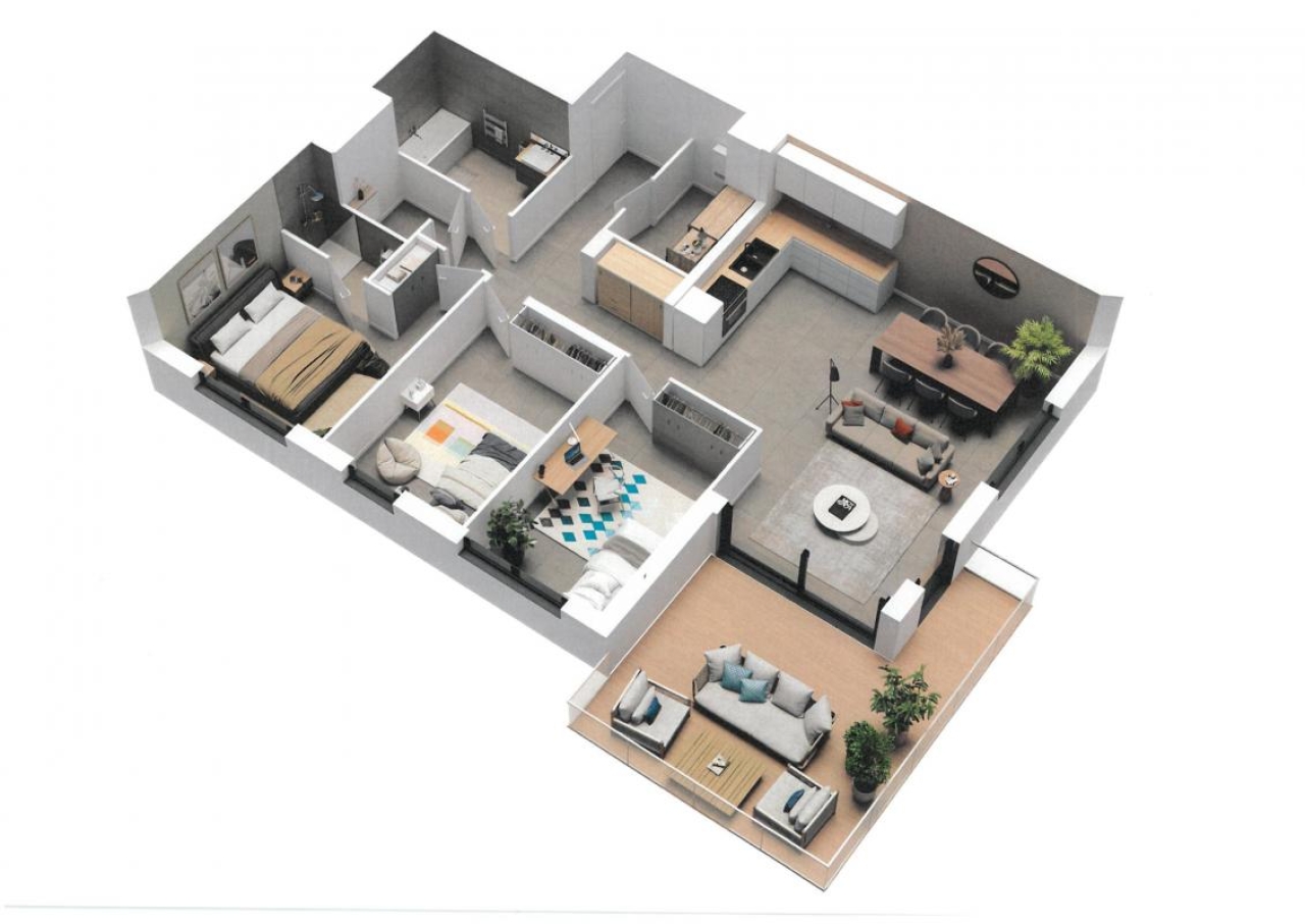 RESIDENCE HEPICH - T4 90 M² NEUF - Image #4